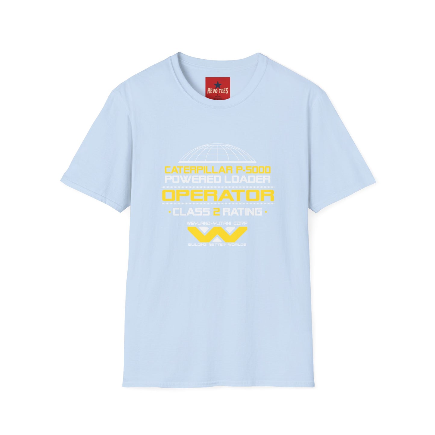 Caterpillar P-5000 Powered Loader Operator T-Shirt — Class 2 Rating