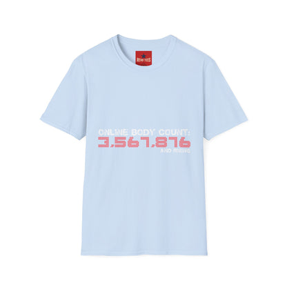 Online Body Count - Unisex Softstyle T-Shirt