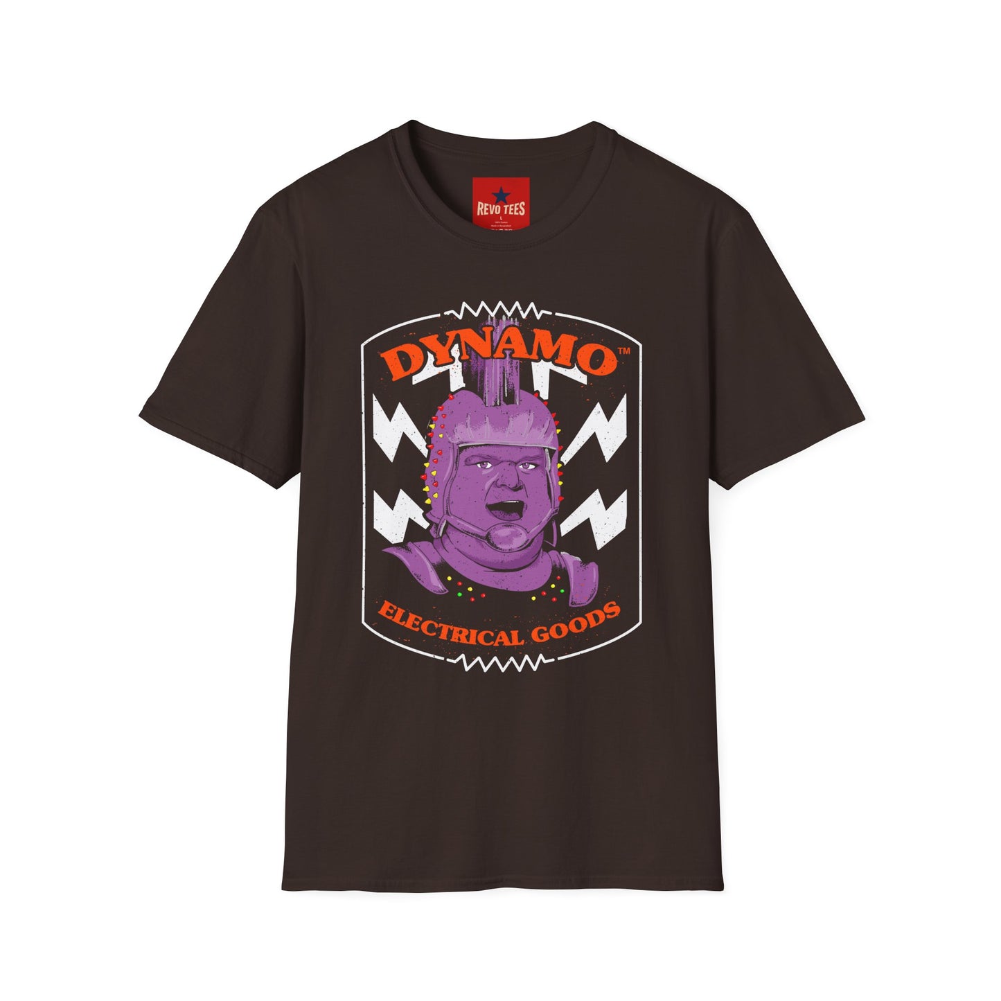 Dynamo Electrical Goods T-Shirt — Retro Electric Monster Graphic Tee
