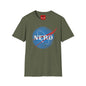 Nerd Space Logo T‑Shirt — Retro NASA-Inspired Graphic Tee