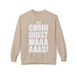 Christmas Shoutout Crewneck Sweatshirt — "It's Chriiistmaaaaas!" Holiday Graphic