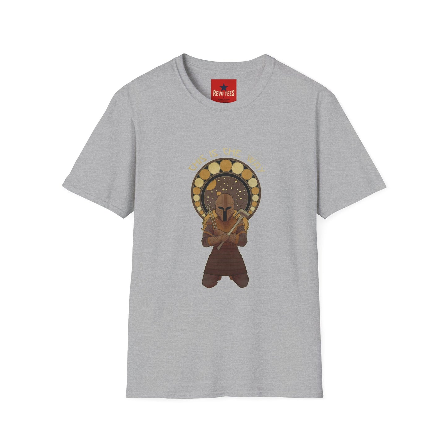 This Is The Way T-Shirt — Mandalorian Inspired Retro Helmet Graphic