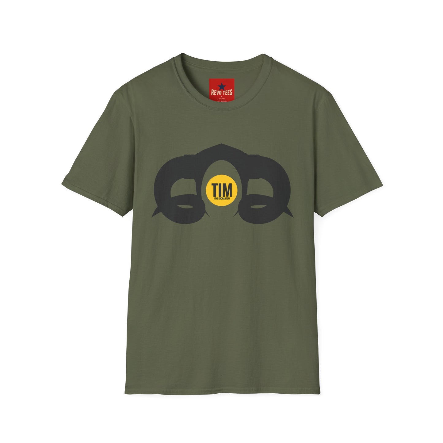Tim Logo T‑Shirt — Retro Minimalist Graphic Tee