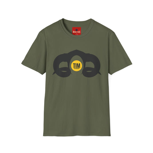 Tim Logo T‑Shirt — Retro Minimalist Graphic Tee