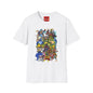 Retro Cartoon Character Collage T-Shirt