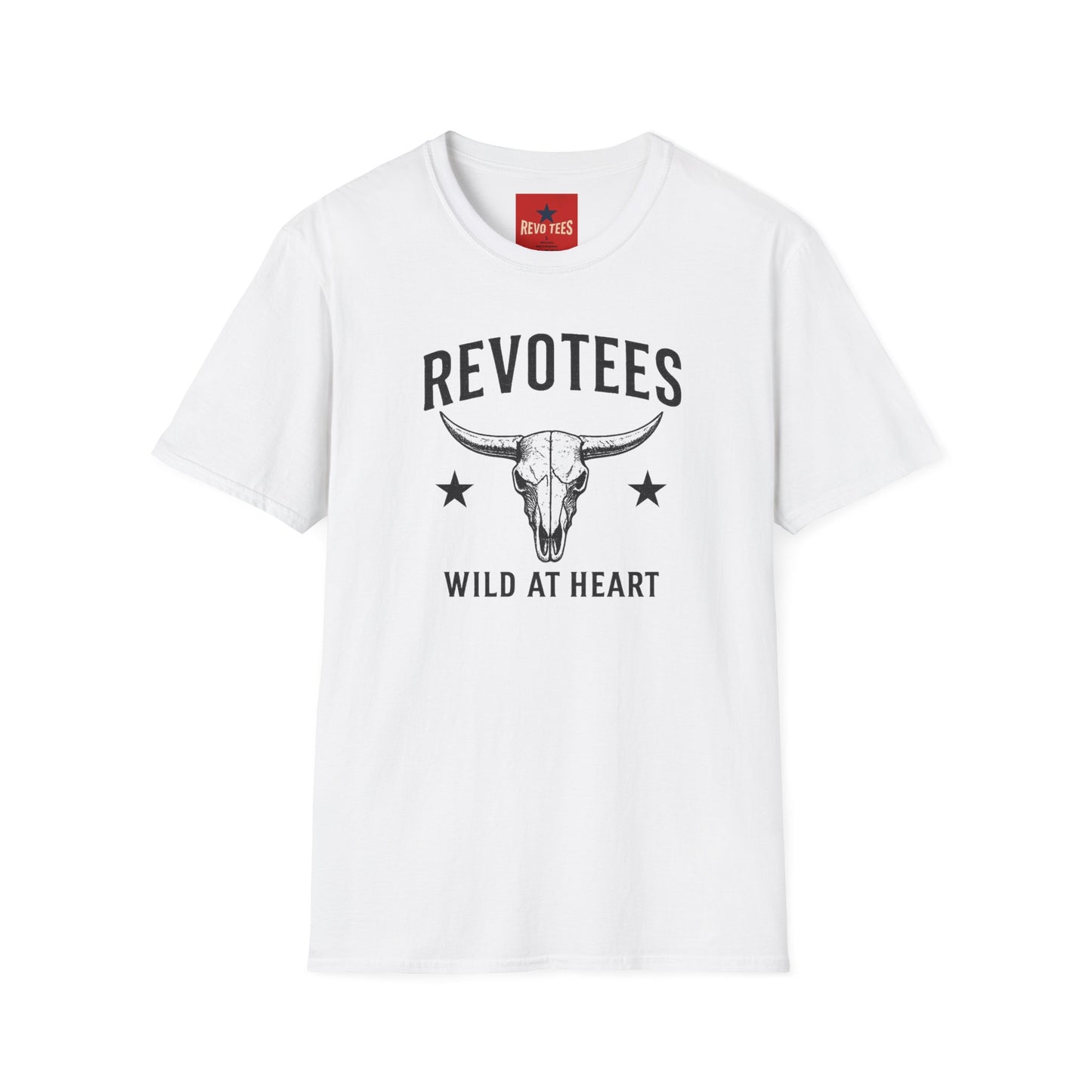 REVOTEES Bull Skull T-Shirt — Wild at Heart Western Graphic Tee