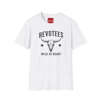 REVOTEES Bull Skull T-Shirt — Wild at Heart Western Graphic Tee