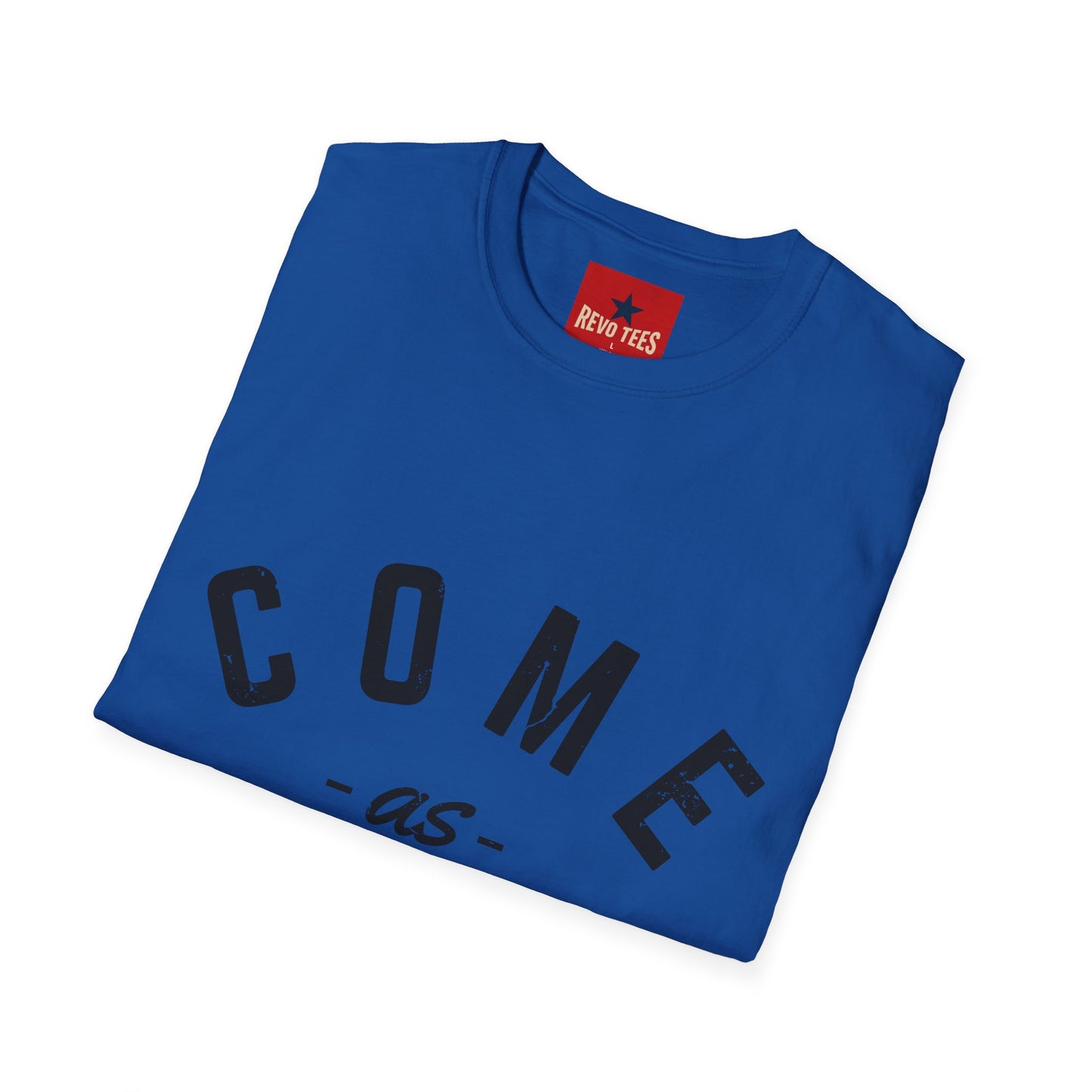 Come As You Are T-Shirt — Casual Vintage Lettering Tee