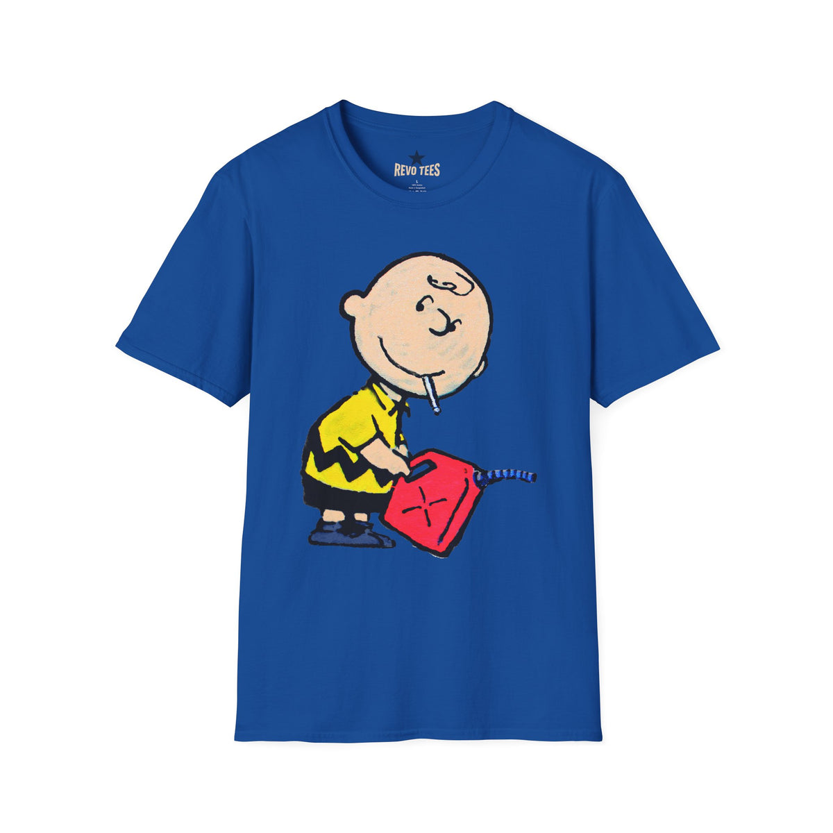 Revotees Banksy Novelty Cartoon Graphic Naughty Charlie T-Shirt - alternate view 9