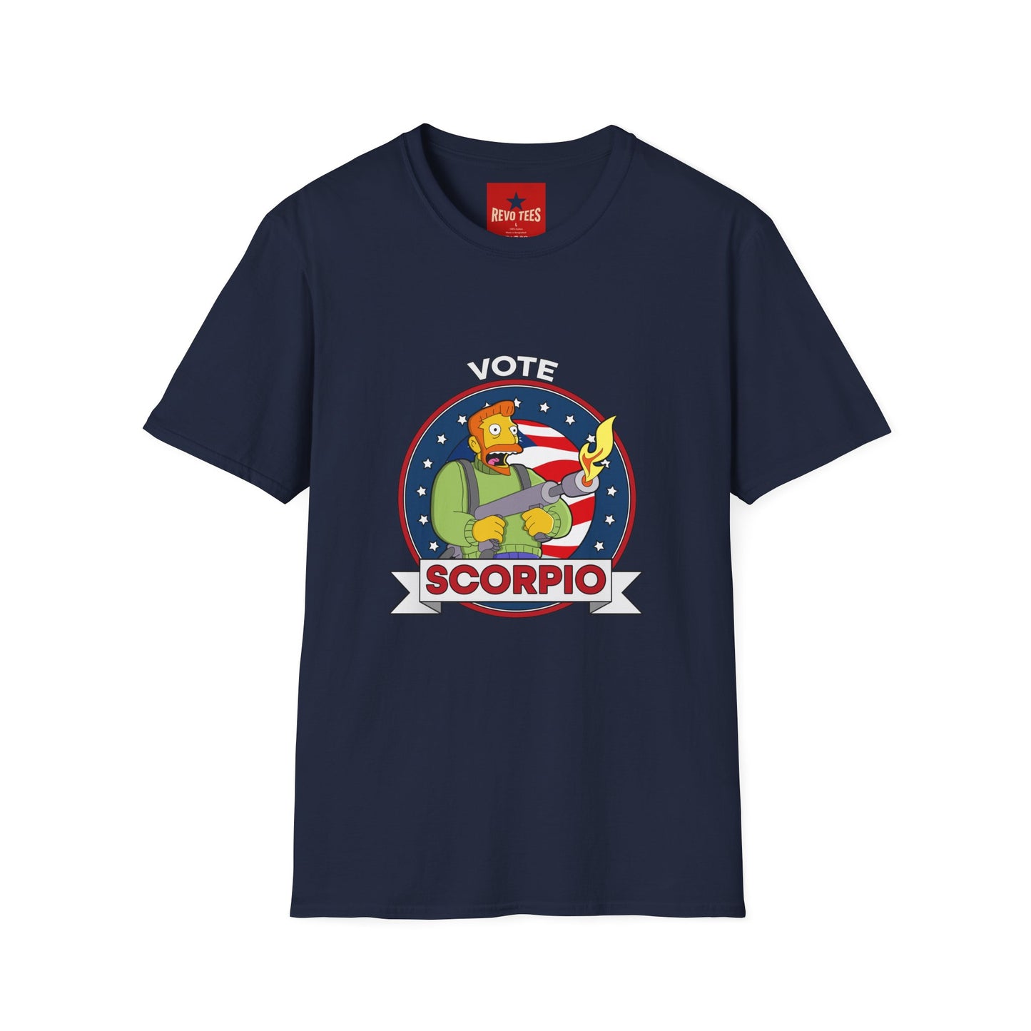 Vote Scorpio T-Shirt — Zodiac Political Humor Tee
