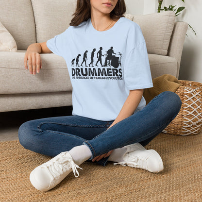 Evolution of Drummers - Unisex Softstyle T-Shirt