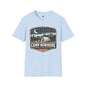 REVOTEES Camp Nowhere Vintage Camping T-Shirt — Starry Night Tent Graphic Tee