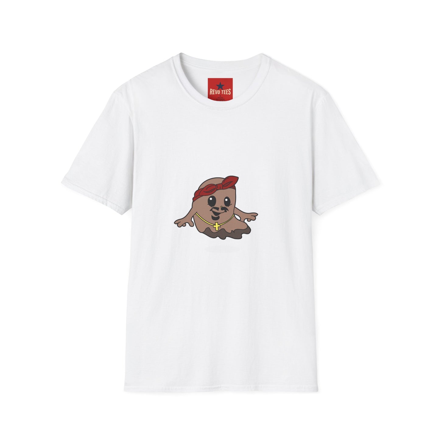 Cute Pirate Sloth T-Shirt — Cartoon Sloth with Bandana Tee