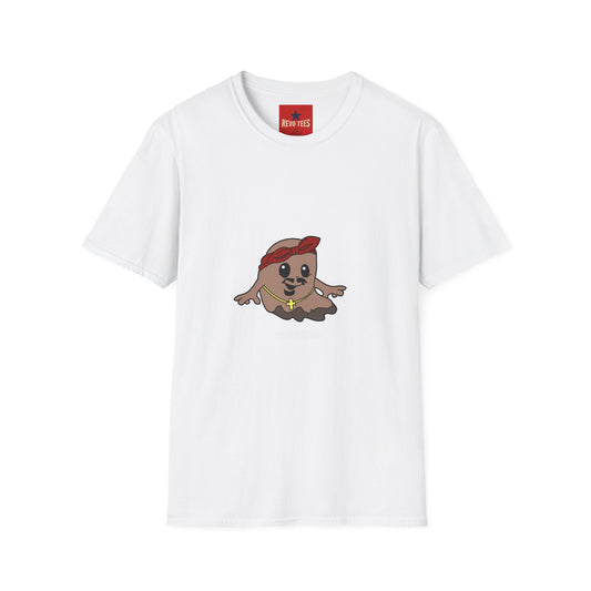 Cute Pirate Sloth T-Shirt — Cartoon Sloth with Bandana Tee
