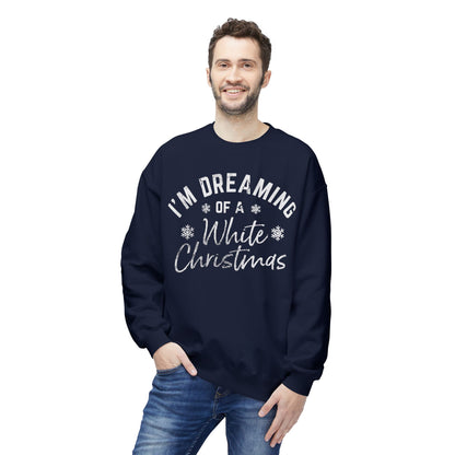 I'm Dreaming of a White Christmas - Lyrics on a Sweatshirt