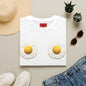 Eggs On My Mind T‑Shirt — Funny Fried Egg Graphic Tee