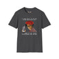 Revotees Graphic I Came Here to Drink Milk and Kick Ass Retro Pixel Design T-Shirt - alternate view 4