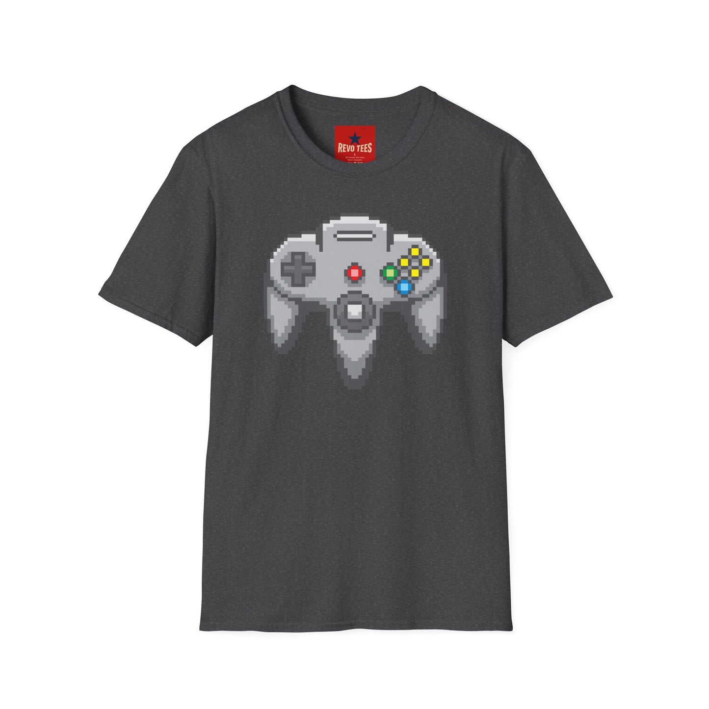 Retro Pixel Video Game Controller T-Shirt