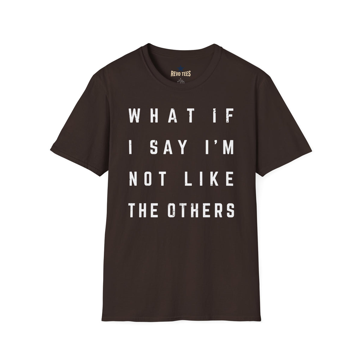 Revotees Not Like the Others Softstyle T-Shirt - alternate view 3