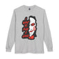 SAW - Horror Movie Long Sleeve Tee — "I Want to Play a Game" Jigsaw Puppet Graphic