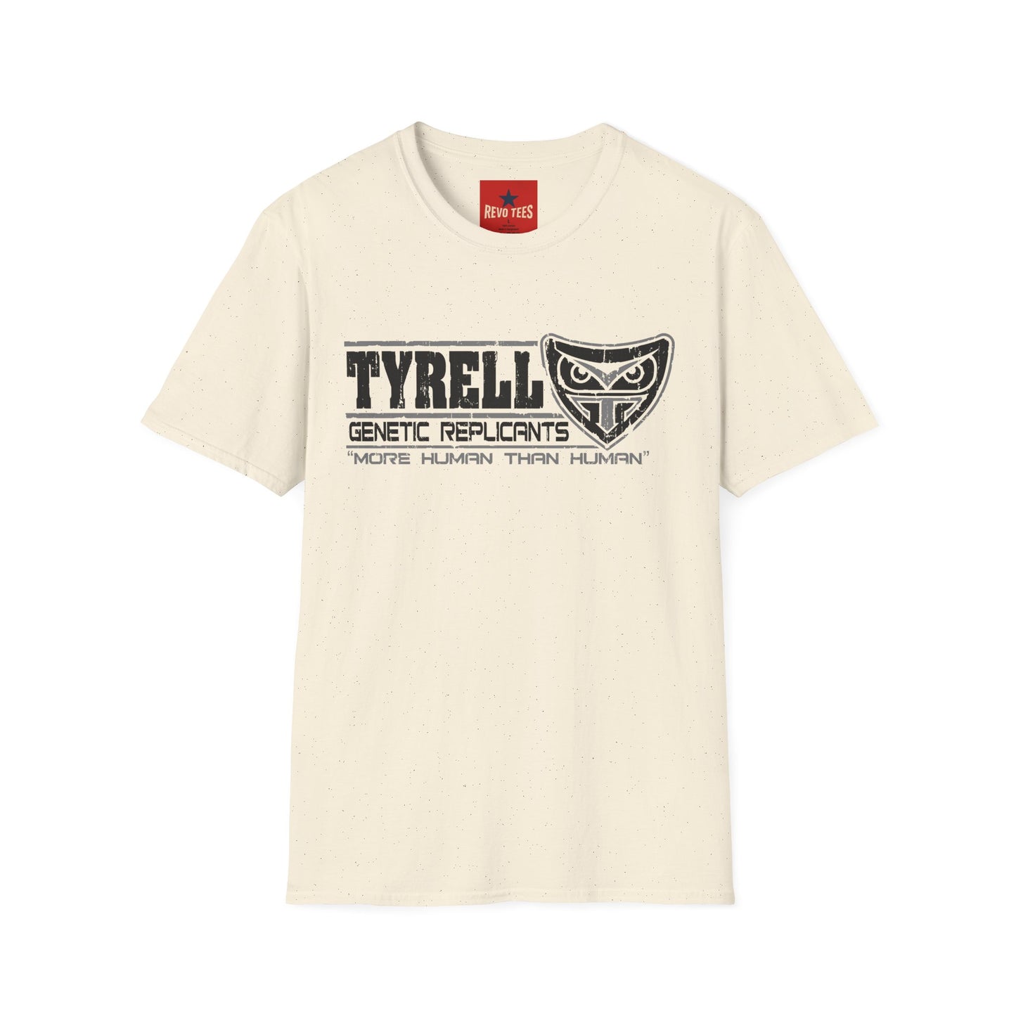 Tyrell Genetic Replicants T-Shirt — "More Human Than Human" Sci‑Fi Tee