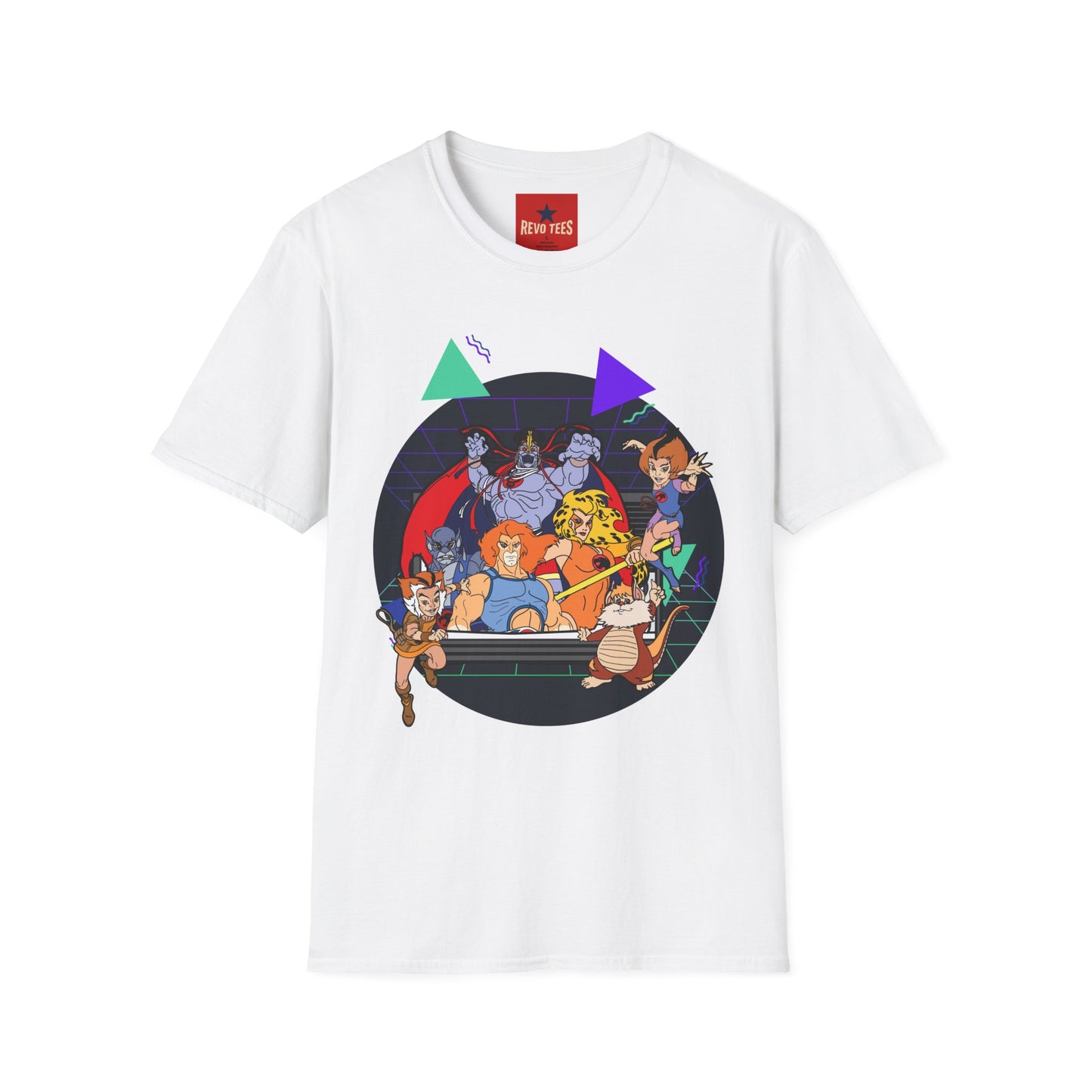 Retro Cartoon Villains T-Shirt — 90s Cartoon Bad Guys Graphic Tee