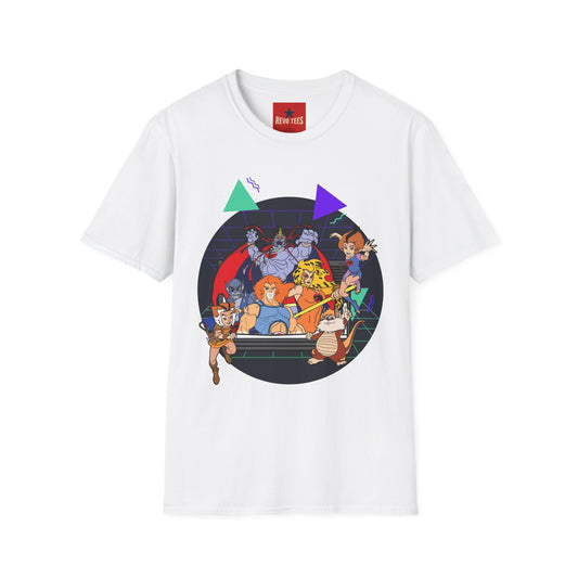 Retro Cartoon Villains T-Shirt — 90s Cartoon Bad Guys Graphic Tee