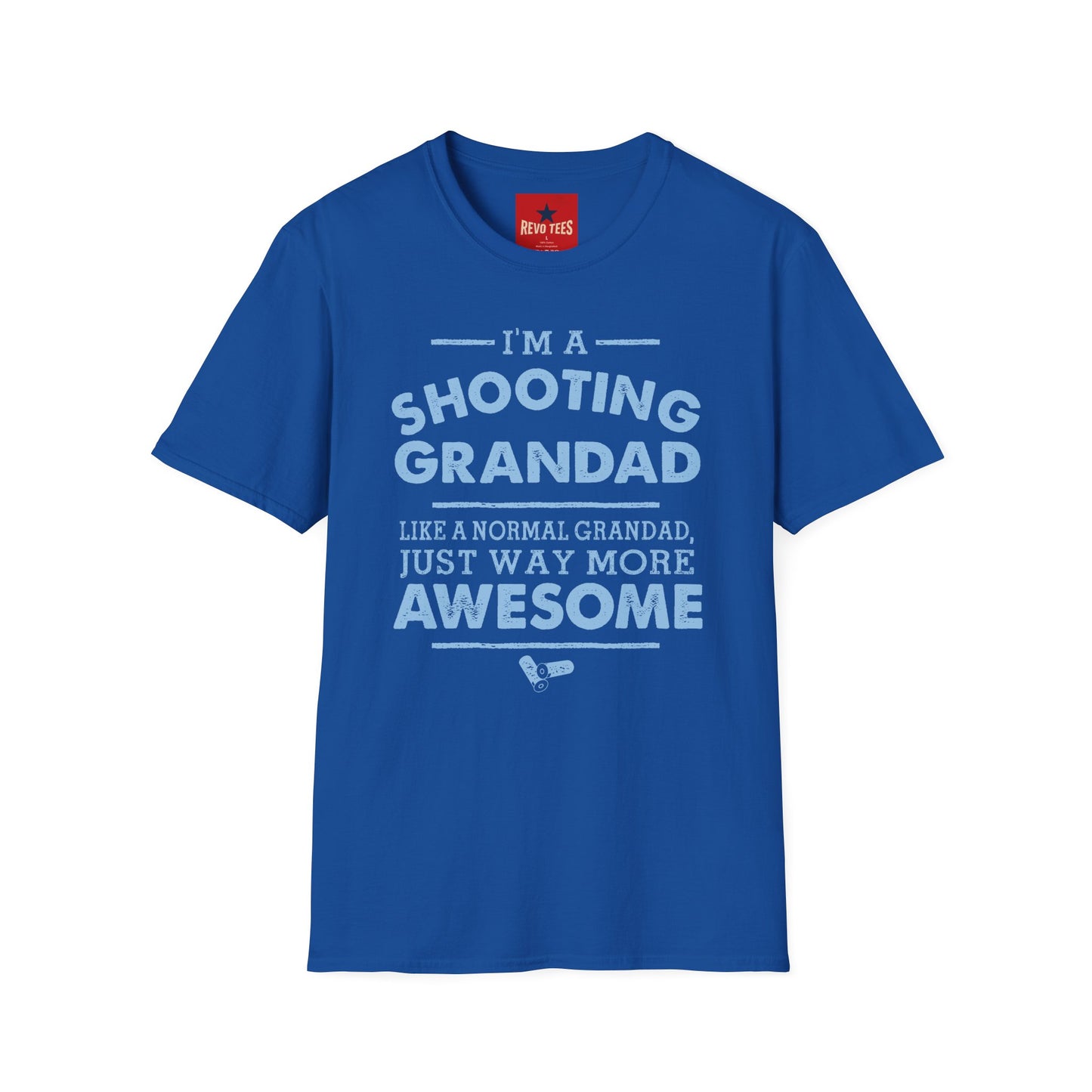 Shooting Grandad T‑Shirt — “I’m a Shooting Grandad” Funny Grandpa Gift