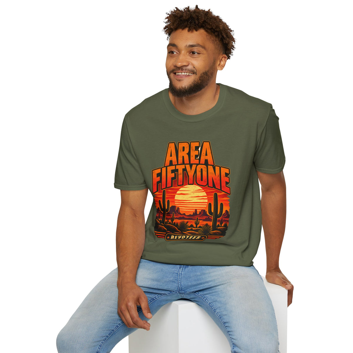 REVOTEES AREA FIFTYONE Desert Sunset T‑Shirt