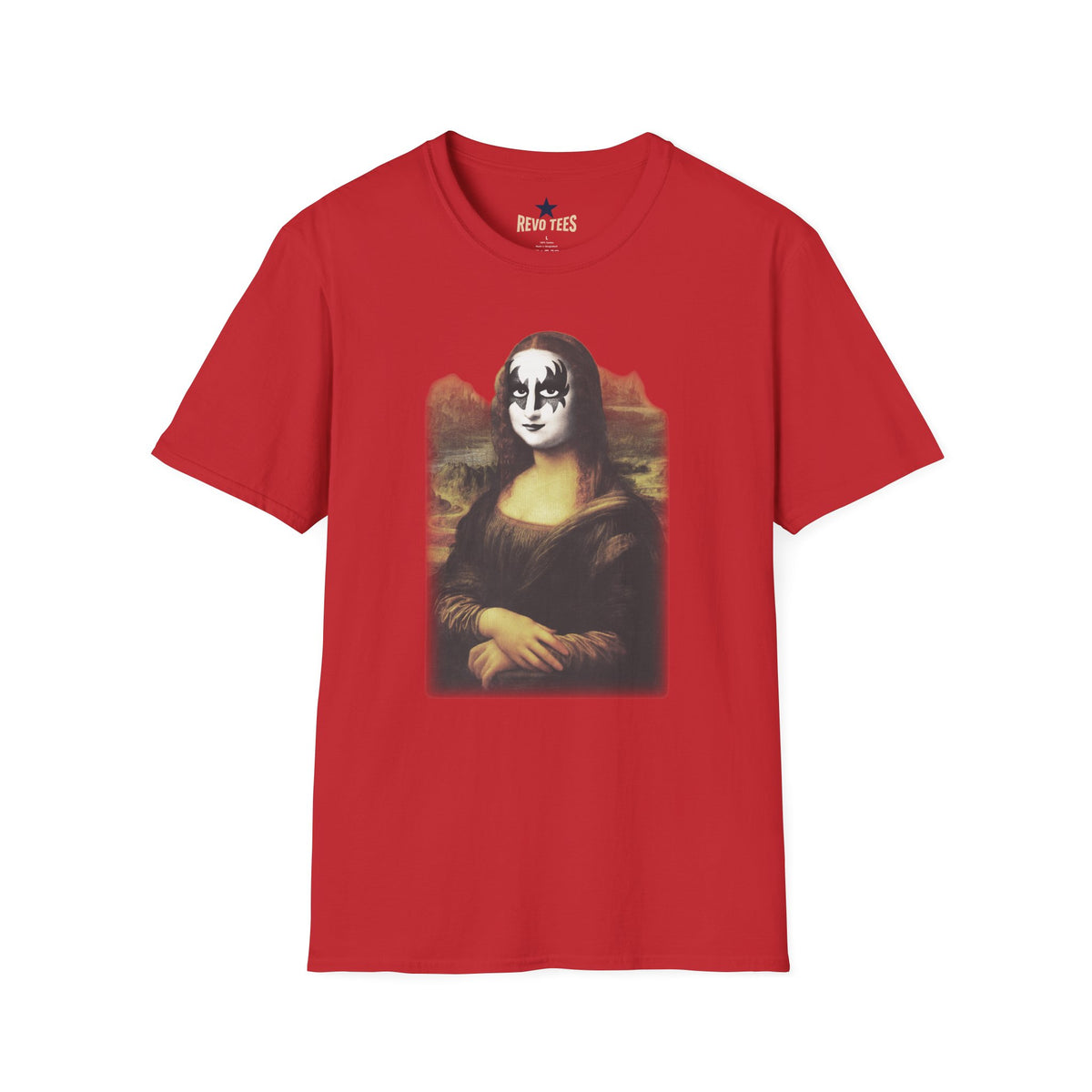 Revotees Hard Rock Kiss Unisex Softstyle T-Shirt - alternate view 11