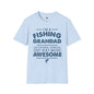 Revotees Fishing Grandad Im a Fishing Grandad Graphic for Proud Grandpa Father S Day Gift T-Shirt