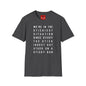 Funny Quote T-Shirt – “We’re in the Stickiest Situation” Text Tee