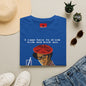 Graphic T‑Shirt — "I Came Here to Drink Milk and Kick Ass" Retro Pixel Design