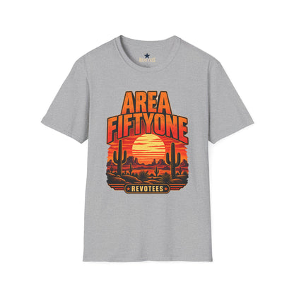 REVOTEES AREA FIFTYONE Desert Sunset T‑Shirt