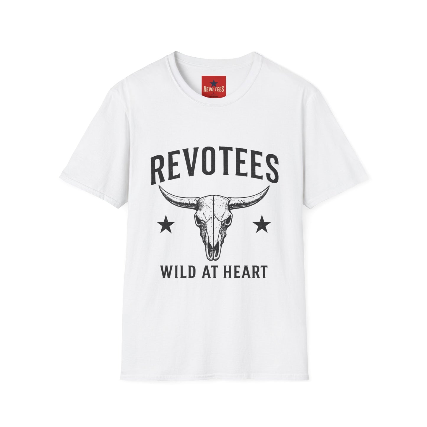 Revotees Bull Skull T-Shirt — Wild at Heart Western Graphic Tee