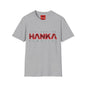 Hanka Robotics T‑Shirt — Futuristic Japanese Cyberpunk Tech Tee