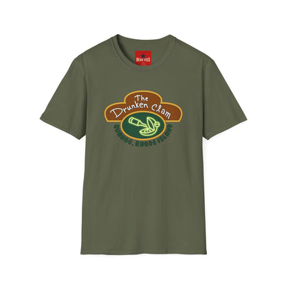The Drunken Clam Quahog, Rhode Island T-Shirt