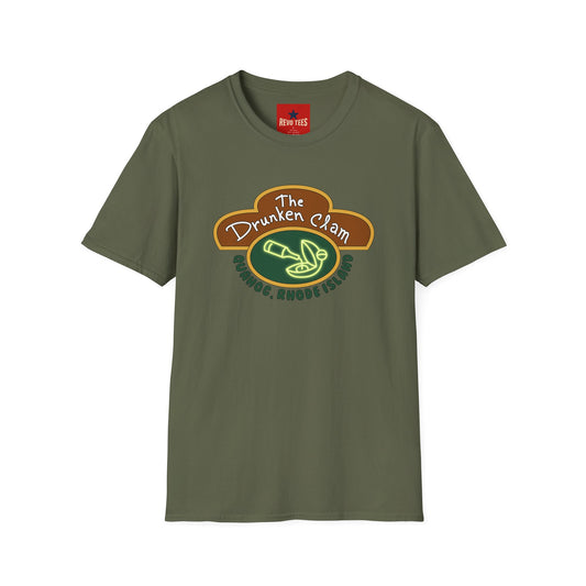 The Drunken Clam Quahog, Rhode Island T-Shirt