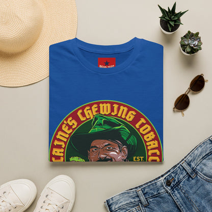 Vintage Cigarette Tobacco Graphic T-Shirt — Retro Smoker Logo Tee