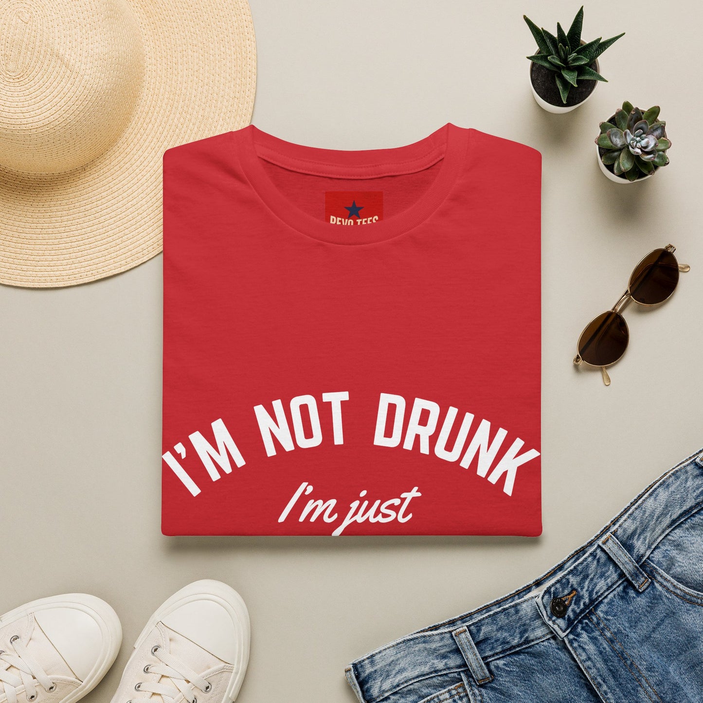 I'm Not Drunk - Unisex Softstyle T-Shirt