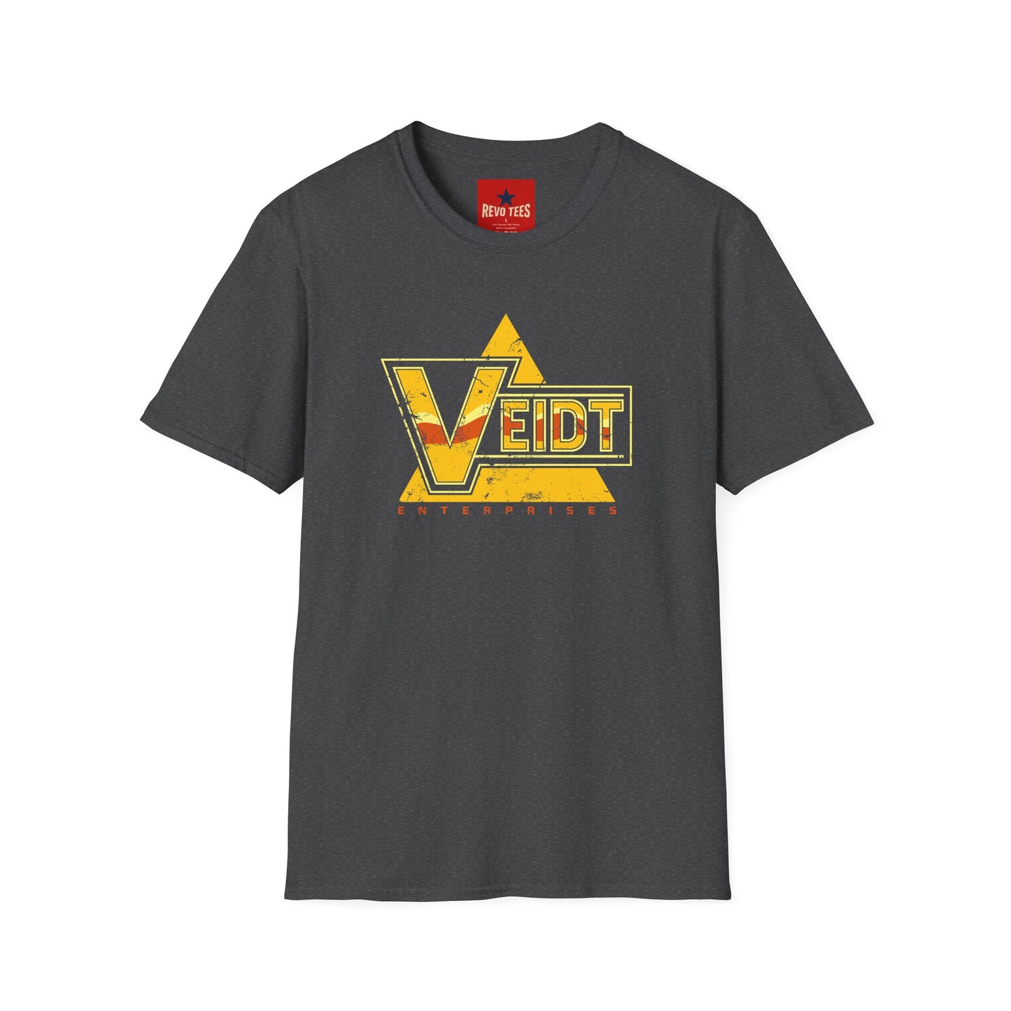Veidt Vintage Logo T-Shirt — Retro Distressed Graphic Tee