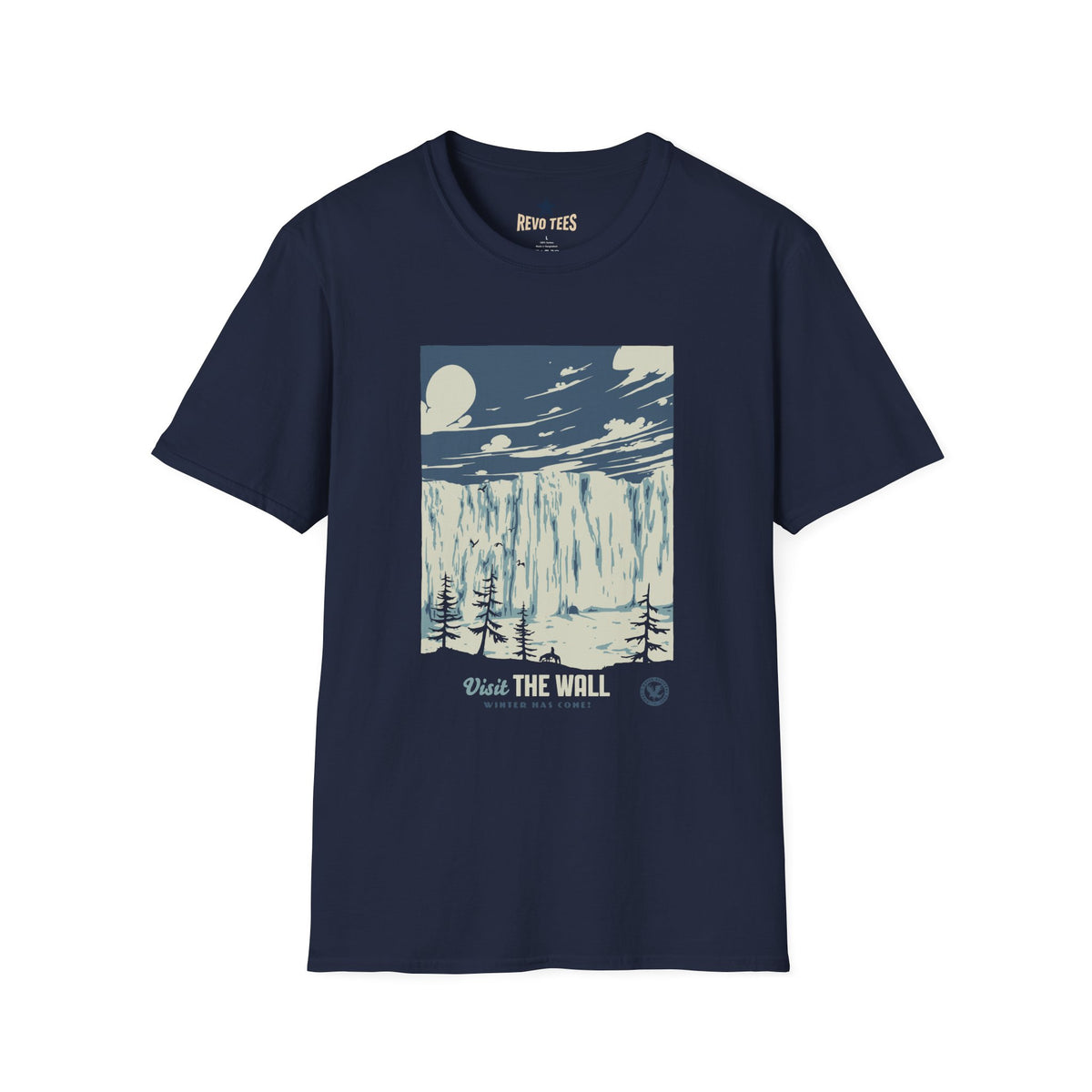 Revotees Visit the Wall Lord of the Rings Unisex Softstyle T-Shirt - alternate view 9