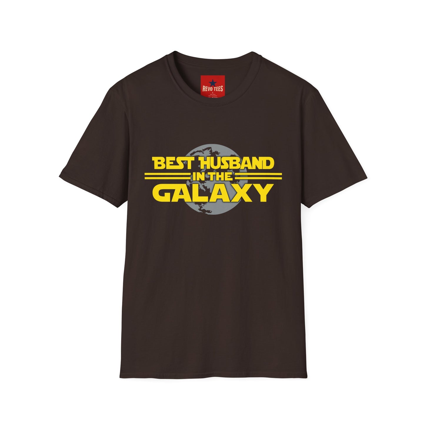Best Husband in the Galaxy T-Shirt — Funny Sci‑Fi Gift for Him
