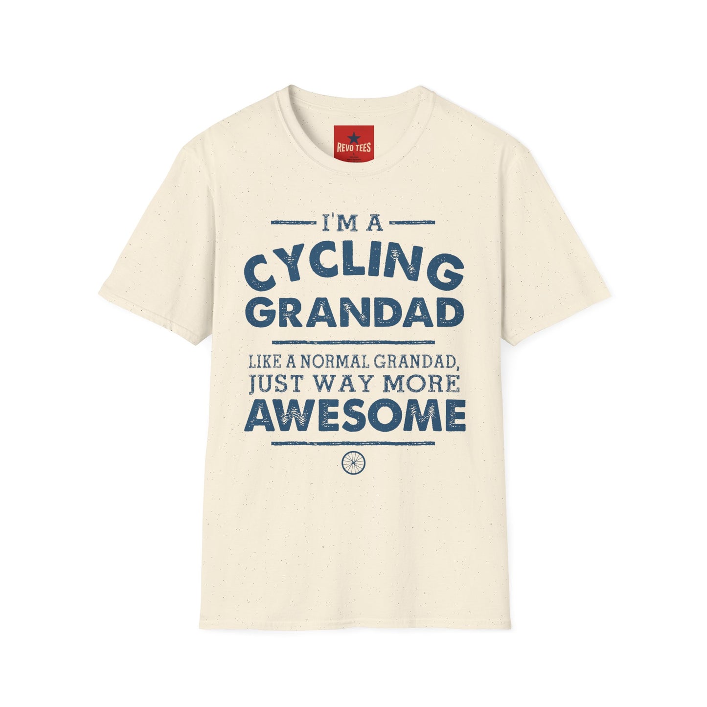 Cycling Grandad T‑Shirt — "I'm a Cycling Grandad" Funny Gift for Grandpa