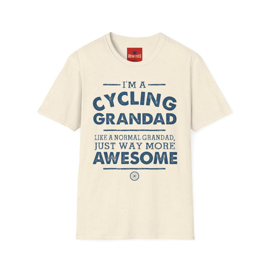 Cycling Grandad T‑Shirt — "I'm a Cycling Grandad" Funny Gift for Grandpa