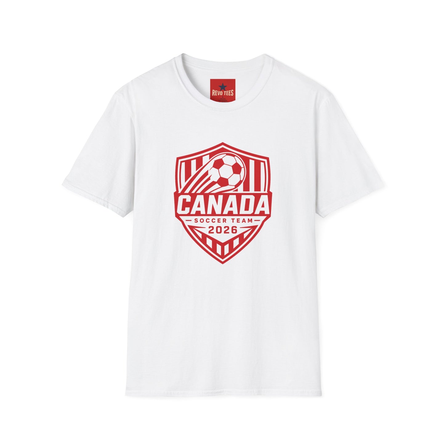 World Cup 2026 - Canada Soccer Team T‑Shirt — 2026 Crest Tee