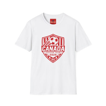 World Cup 2026 - Canada Soccer Team T‑Shirt — 2026 Crest Tee