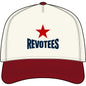 Revotees Two-Tone Cap — Vintage Red Star Baseball Hat