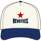 Revotees Two-Tone Cap — Vintage Red Star Baseball Hat