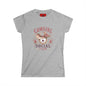 Cowgirl Social Club Women's Tee — Western Cowgirl Hat Graphic Shirt